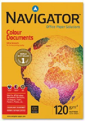 PAPEL NAVIGATOR A4 120GR. 250HOJAS