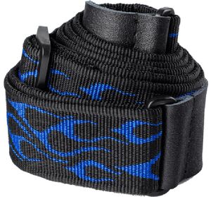 COLGANTE GUITARRA JACQUARD - AZUL FLAMEADO D38-11BL