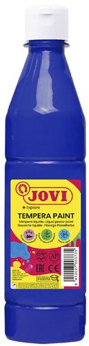 TEMPERA 500ML AZUL OSCURO JOVI 