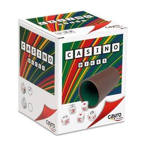 CUBILETE 5 DADOS POKER CAYRO 072/1