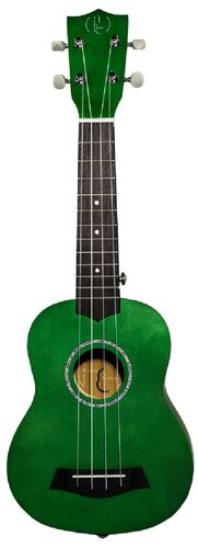 UKELELE SOPRANO BONES SP200S-GR LINDEN VERDE SATINADO