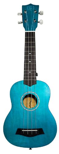 UKELELE SOPRANO BONES SP200S-BL LINDEN AZUL SATINADO