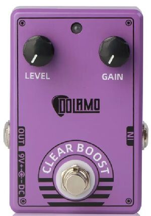 PEDAL CLEAR BOOST DOLAMO D6