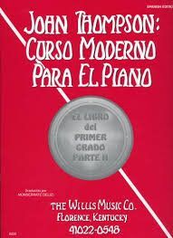 JOHN THOMPSON:CURSO MODERNO PARA PIANO PRIMER GRADO PARTE 2