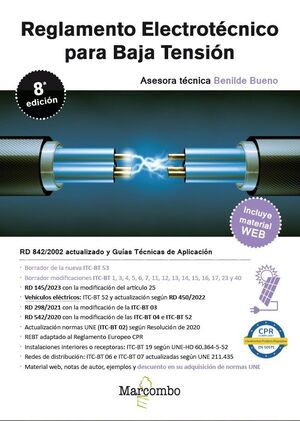 REGLAMENTO ELECTROTÉCNICO PARA BAJA TENSIÓN 8.ª EDICIÓN