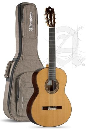 GUITARRA CLASICA ALHAMBRA 4P + FUNDA