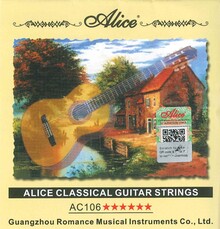 ALICE GUITARRA CLASICA A106 (JGO.)